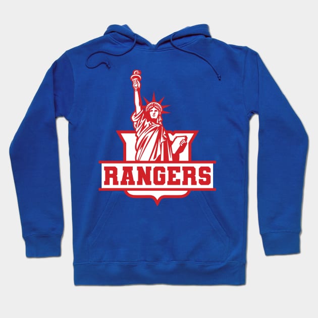 Rangers NY Hoodie by Nagorniak